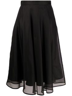 MSGM многослойная юбка миди