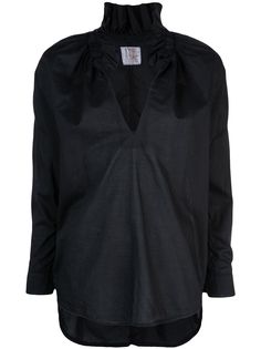 A Shirt Thing рубашка с оборками на воротнике