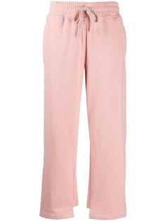 adidas by Stella McCartney укороченные спортивные брюки асимметричного кроя