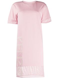 Kenzo платье-рубашка с логотипом