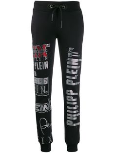 Philipp Plein спортивные брюки с логотипом