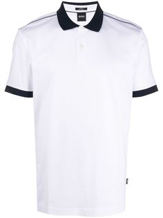 BOSS рубашка-поло с короткими рукавами