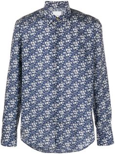 Paul Smith рубашка с цветочным принтом