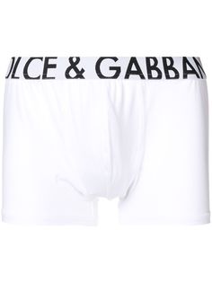 Dolce & Gabbana боксеры с логотипом на поясе