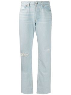 Rag & Bone джинсы Rosa с эффектом потертости