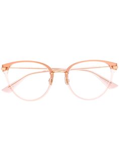 Dior Eyewear DIOR EYEWEAR DIORLINE2 35J PINK Leather/Fur/Exotic Skins->Leather