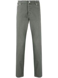 Brunello Cucinelli прямые брюки с заниженной талией