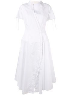 Aganovich расклешенное платье-рубашка