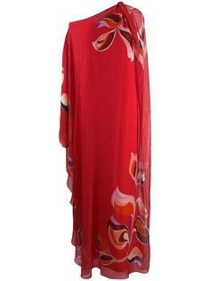 Emilio Pucci кафтан с абстрактным принтом