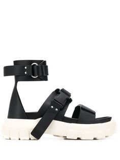 Rick Owens сандалии Larry с ремешком на щиколотке