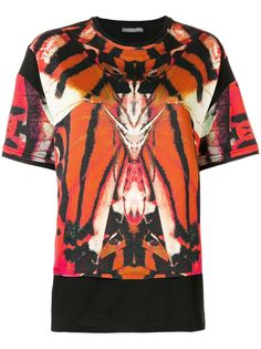 Alexander McQueen топ с принтом