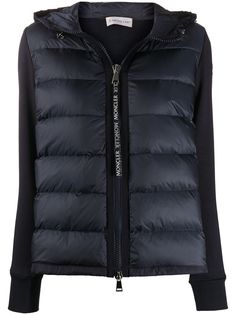 Moncler пуховик с капюшоном