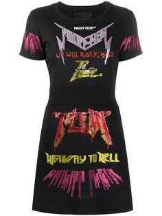 Philipp Plein платье Simply Rock