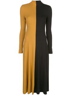 Rosetta Getty двухцветный платье-джемпер