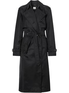 Burberry двубортный тренч
