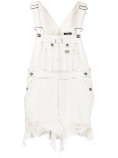 R13 denim dungarees