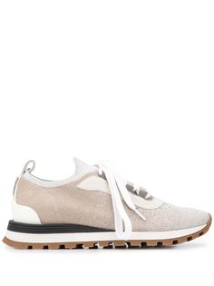 Brunello Cucinelli кроссовки с металлическим декором