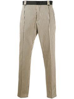 Dolce & Gabbana укороченные брюки в полоску