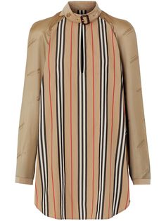 Burberry блузка Icon Stripe