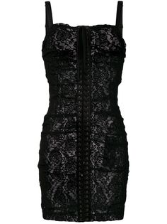 Dolce & Gabbana платье со шнуровкой спереди