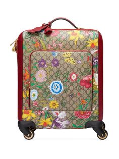 Gucci чемодан с принтом GG Flora