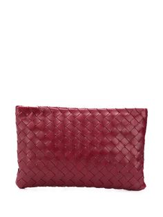 Bottega Veneta клатч с плетением Intrecciato