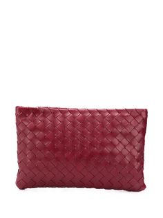 Bottega Veneta клатч с плетением Intrecciato