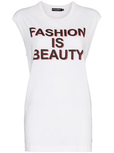 Dolce & Gabbana топ Fashion is Beauty