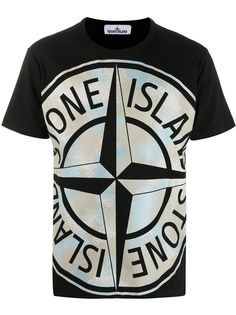 Stone Island футболка с логотипом