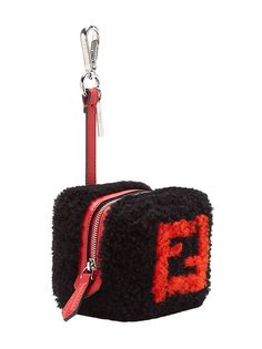 Fendi кошелек для монет с логотипом FF