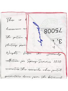 Givenchy postcard print scarf