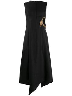 JW Anderson платье Diamante с вырезом