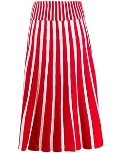 MSGM трикотажная юбка миди