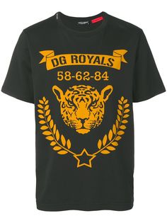 Dolce & Gabbana футболка с принтом DG Royals