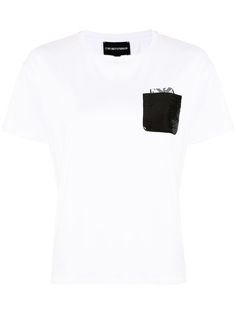 Emporio Armani футболка с блестками