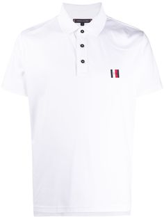 Tommy Hilfiger рубашка поло с вышитым логотипом