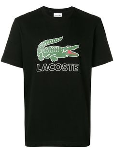 Lacoste футболка с логотипом и круглым вырезом