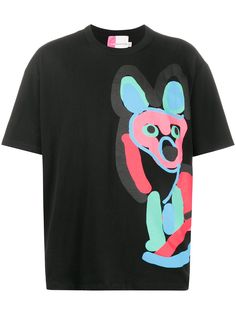 Maison Kitsuné футболка с принтом
