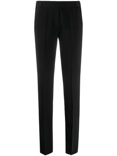 Mm6 Maison Margiela строгие брюки с эластичным поясом