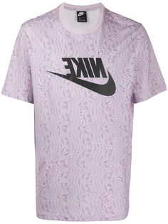 Nike футболка с круглым вырезом и логотипом