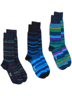 Paul Smith комплект полосатых носков