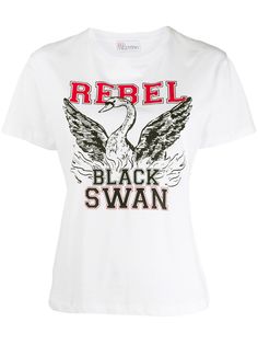 RedValentino футболка с графичным принтом