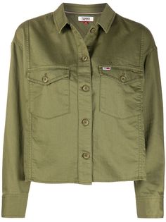Tommy Jeans куртка-рубашка с карманами