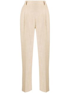 Max Mara укороченные брюки прямого кроя