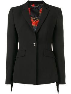 Philipp Plein блейзер с бахромой