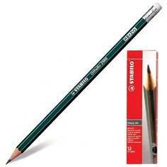 Карандаш чернографитный Stabilo