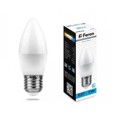 Feron Свеча C37 E27 7W600Lm
