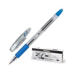 Ручка шариковая с грипом ZEBRA Зебра