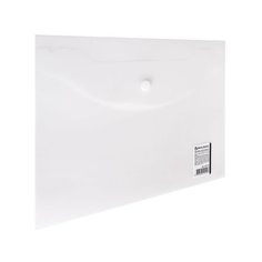 Папка-конверт с кнопкой малого Brauberg