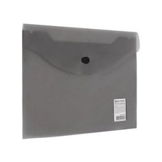 Папка-конверт с кнопкой малого Brauberg